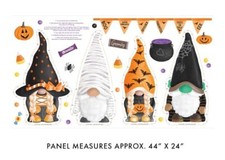 Benartex Spooktacular Gnomes by Andi Metz 12837 99 Spooky Gnome 24" Doll Panel