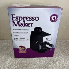 Espresso Machine Expresso Latte Machines Home Electric Cafe Steam VitaMia