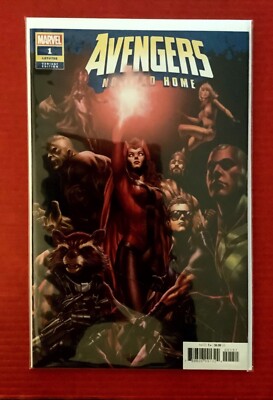 AVENGERS:NO ROAD HOME #1 SCARLET WITCH VARIANT COVER NEAR MINT BUY ...