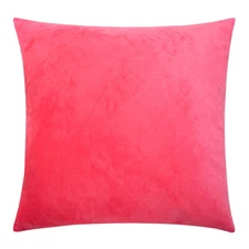 Velvet Euro Pillow Cover Sofa Couch Bed Square Cushione Cover Nice Rich Colors