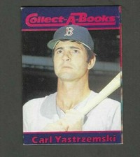 1990 COLLECT-A-BOOK CARL YASTRZEMSKI #12 OF 36 BOSTON RED SOX
