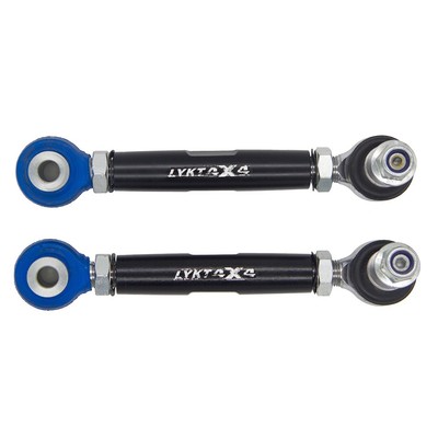 LYKT 2pcs Front Sway Bar Link Adjustable 0-4'' Lift Kit for Jeep WranglerJL 18-24