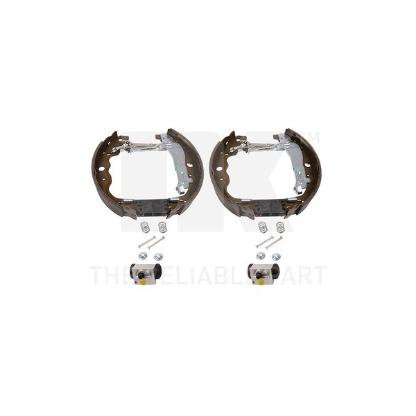 Bremsbackensatz NK 443978701 FüR Lada Renault Dacia, Hinterachse-image