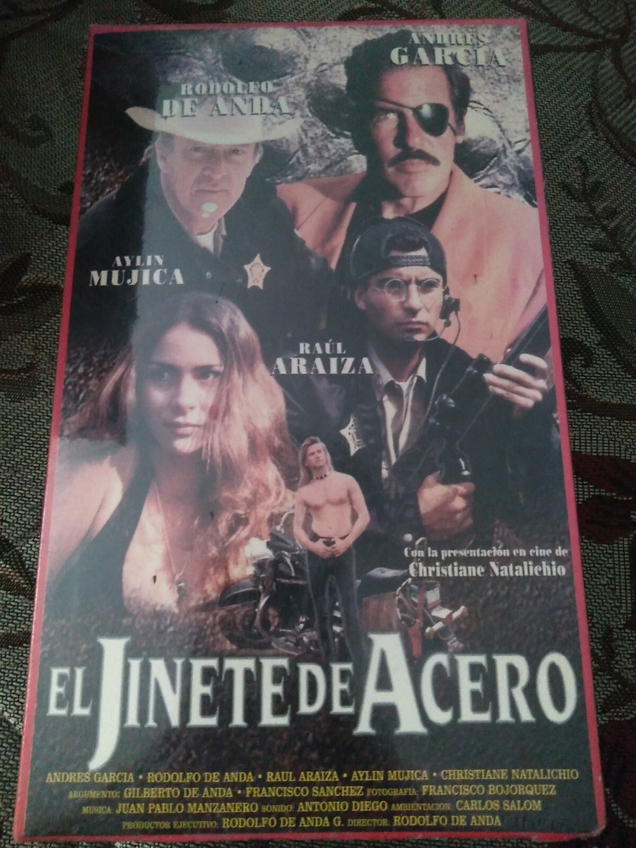 El Jinete De Acero-Andres Garcia/Rodolfo De Anda- 📼VHS 📼- Nuevo