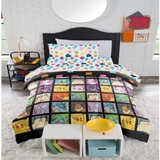 Pokemon Kanto Favorites 4 Piece Twin Bed in a Bag Bedding Set Polyester Twin