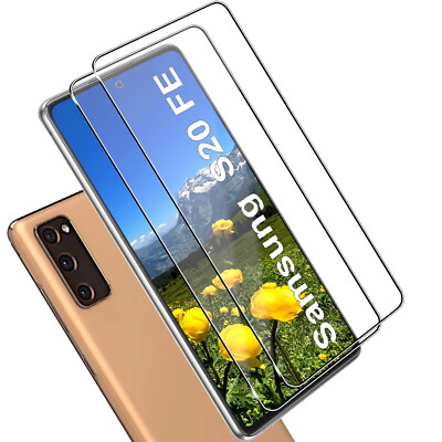 Für Samsung Galaxy S20 FE Echt Glas Display Schutz Panzerfolie 9H Schutzglas 2x