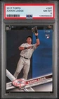 2017 TOPPS #287 AARON JUDGE ROOKIE (RC) PSA 8