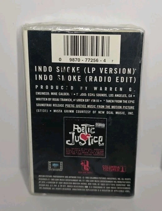 Mista Grimm Indo Smoke Cassette Tape Single New Sealed  - Image 2 of 3