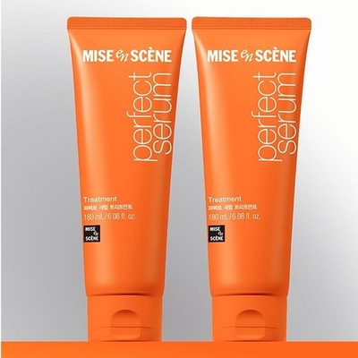 AMORE PACIFIC Miseenscene Perfect Serum Treatment 180ml x 2pcs Damage Hair Care