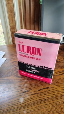 Boraxo Pink Luron w/Lanolin Powdered Hand Soap. Milder than Boraxo. Original box