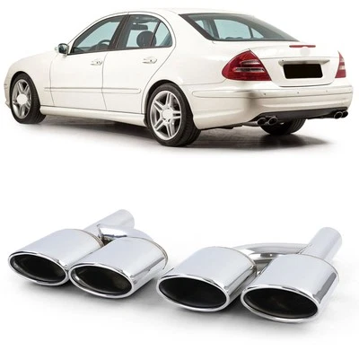 Sortie D'Échappement Sport Pour Mercedes W204 W211 W164 W166 W221 R230 C209 - Photo 1/4