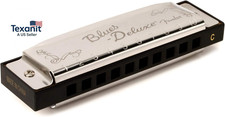 Blues Deluxe Harmonica, Guitar Accessories, Key of C