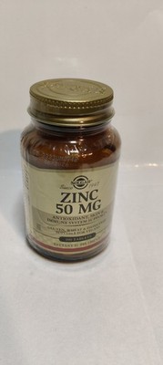Zinc 50 Mg, 100 Tablets. Exp: 06/26