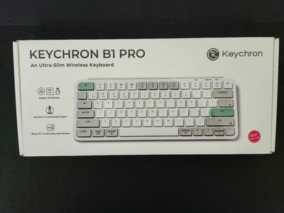 Keychron B1 Pro Wireless Keyboard US Layout Ultra Slim Design unbenutzt