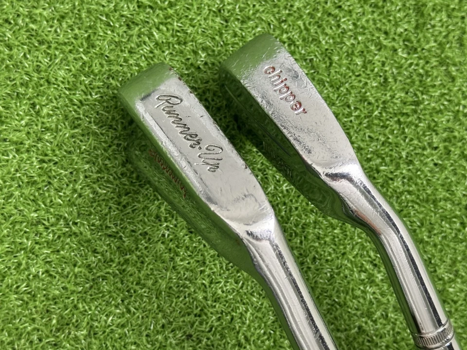 Set (2) Vintage Golf Clubs Spalding Runner-Up + Wilson Chipper Right Handed Used - Image 2 of 4