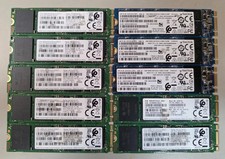 [BULK LOT of 10] M.2 512GB SSD SAMSUNG HYNIX SANDISK etc (Various Brands)