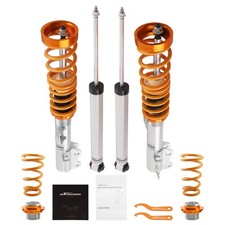 Gewindefahrwerk Vorne + Hinten for Fiat Grande Punto 199 1.9D Abarth Punto Evo