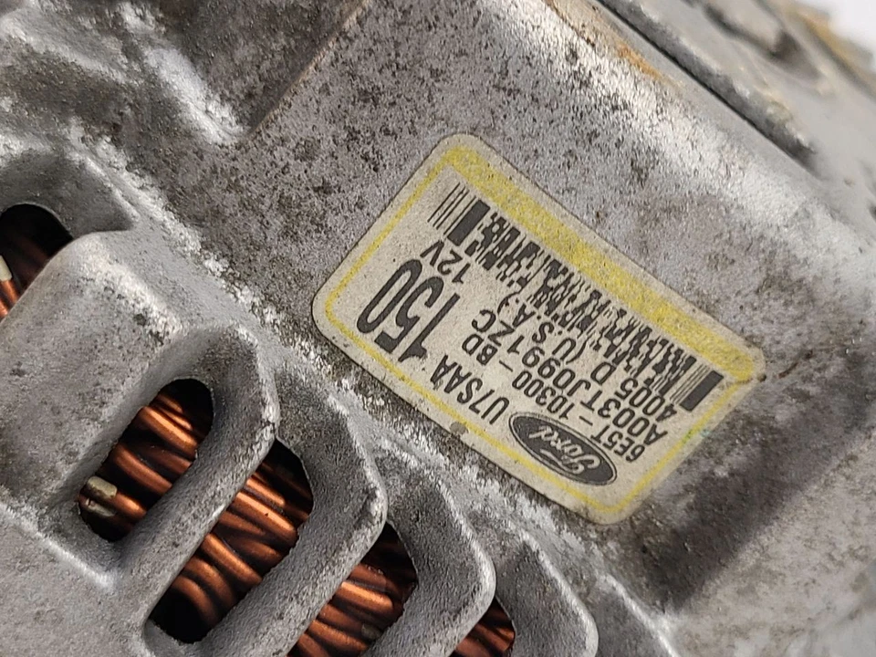 Alternador Ford Fusion 2006-2009 6E5T10300BD 150 amperios 06-09 Foto 3 de 4