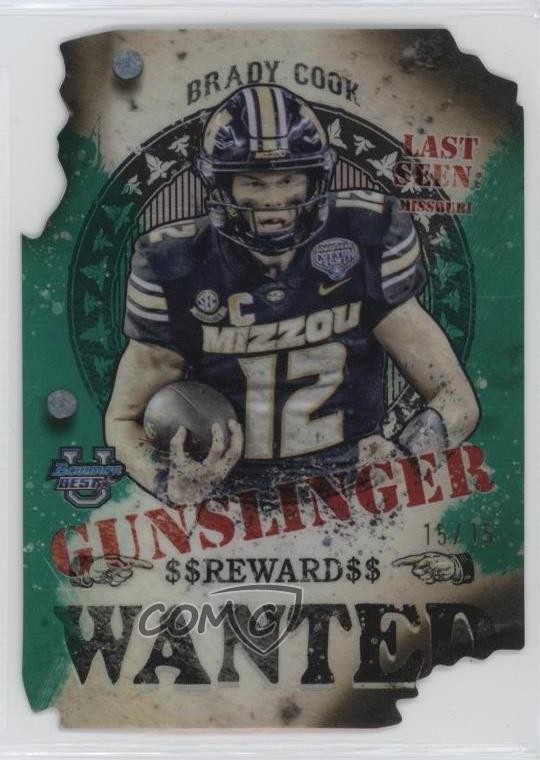2024 Bowman U Teal Refractor 15/15 Brady Cook #GB-11 1co7