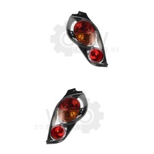 Rückleuchten Heckleuchten Set links & rechts chrom rot für Chevrolet Spark M300