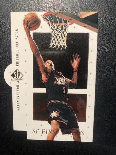 Allen Iverson #FC21 1998 SP Authentic First Class card