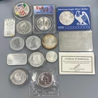 15 Troy Ounces .999 Silver Coins,Bars,Rounds nice mix L24759
