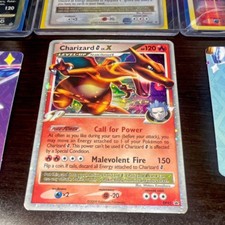 Charizard G Lv.X DP45 Diamond & Pearl Promo Stamped Holo EN 120HP on eBay