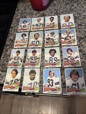 1975 Topps Dallas Cowboys Lot 16 Cards NO STAUBACH