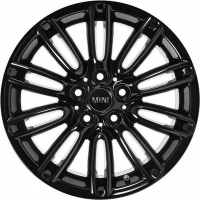 17'' Mini Cooper Wheel Rim Factory OEM 86081 2016-2024 Gloss Black