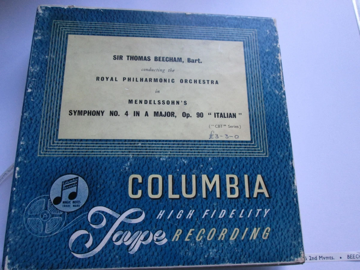 ORIGINAL REEL TO REEL PRE RECORDED TAPE WRC TTP 872