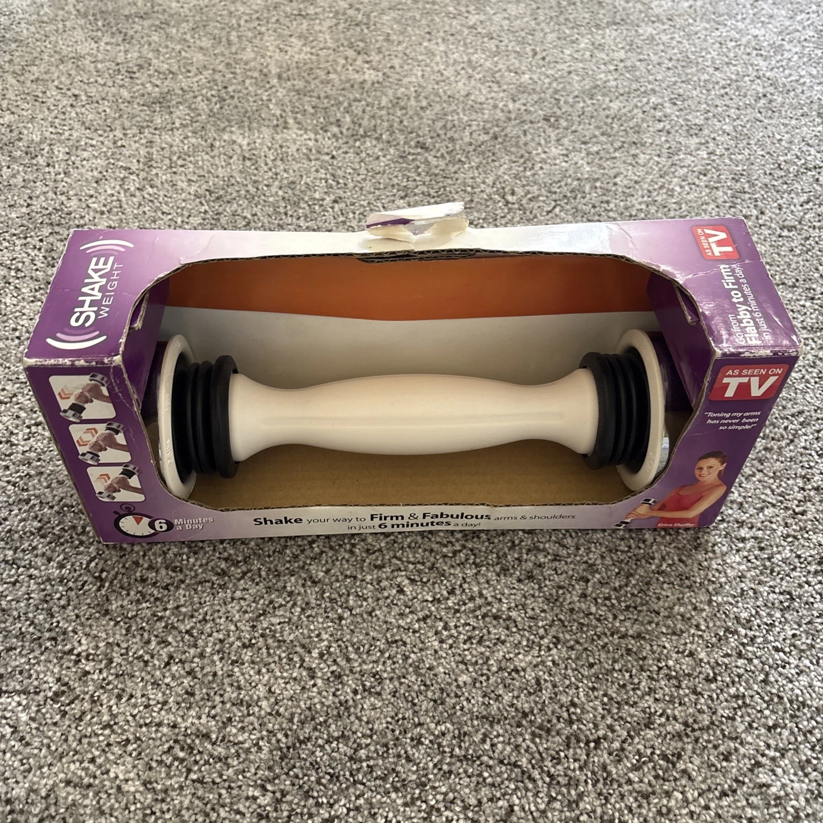 SHAKE WEIGHT - New - As Seen On TV - 2.5 lbs Fitness Strength Training Dumbbell