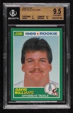1989 Score Rookie David Williams W #249 BGS 9.5 GEM MINT 0h2x