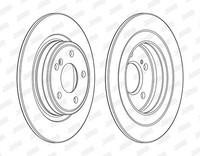 2X Bremsscheibe Coat+ Jurid 563140JC JC Schachtel FüR Mercedes Klasse Sports GLA