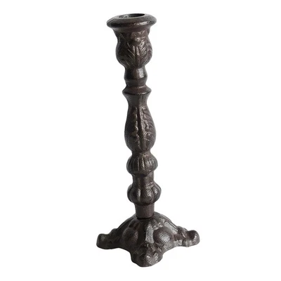 Bougeoir En Fonte pour Centre de Table, Style Antique, Ornement Décoratif - Photo 1/4