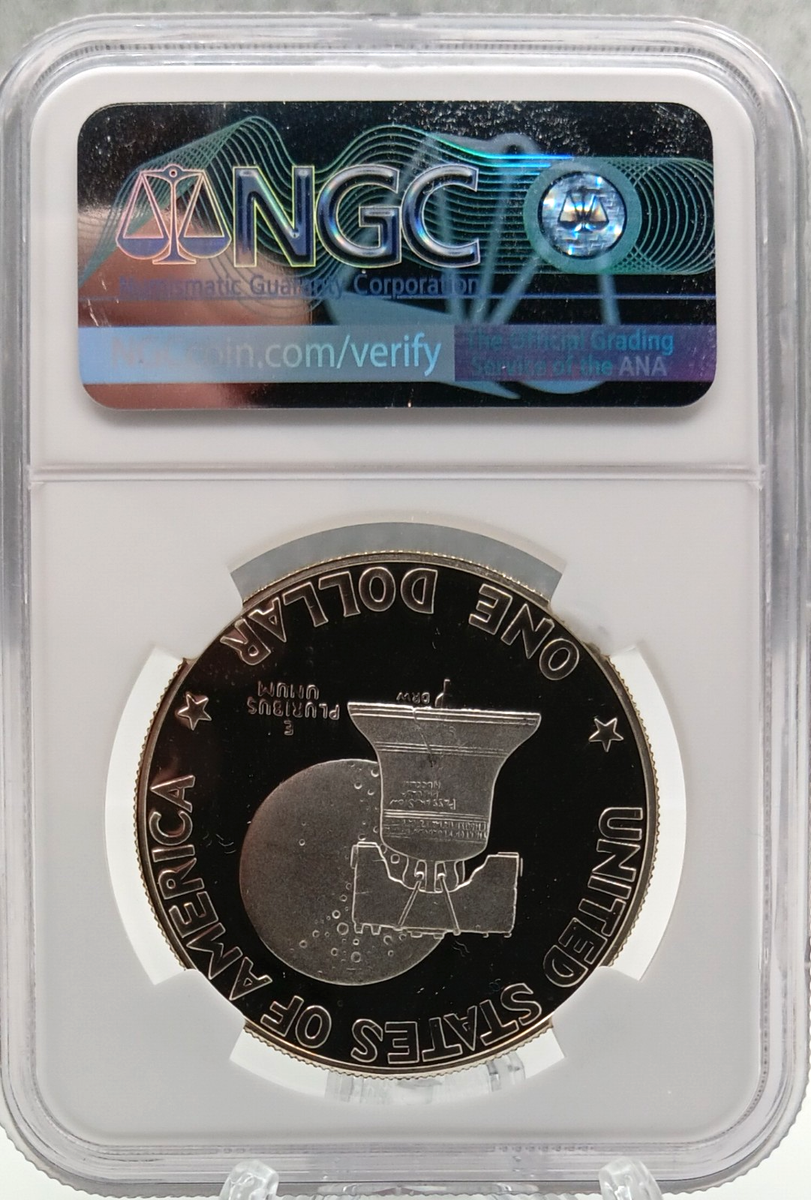 1776 -1976 S NGC PF67 Proof Silver Eisenhower Bicentennial Dollar