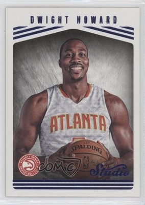 2016-17 Panini Studio Studio Edition Dwight Howard #114 HOF 9gr