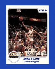 1983-84 Star Set-Break #187 Mike Evans NM-MT OR BETTER *GMCARDS*