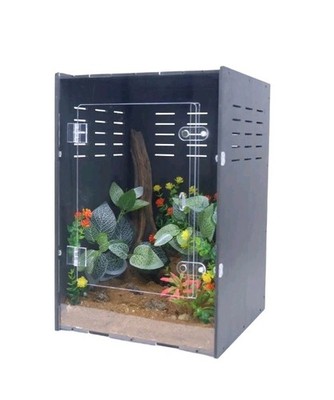 Reptile Terrarium  Enclosure Gecko/snake/lizard 18x12x12 Tall Pvc