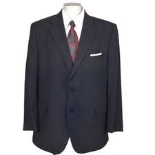 Joseph A Bank Classic Traditional Suit Coat Gray Size 46 Reg