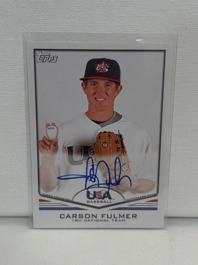 2011 Topps USA Baseball #USA-A50 Carson Fulmer Auto AR71