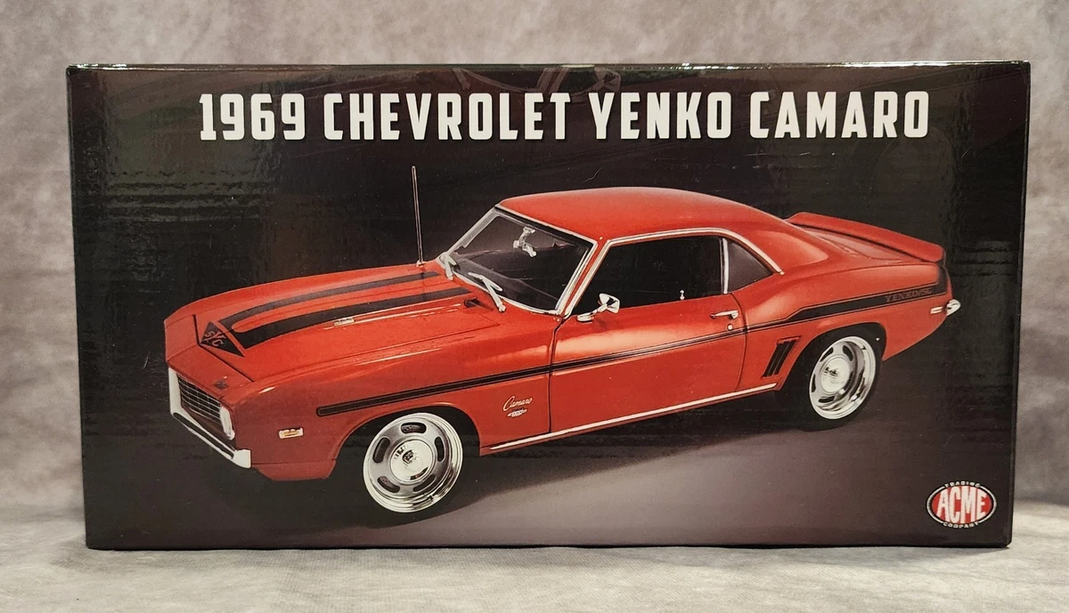 Chevrolet Camaro 1:18 Scale 1969 Vehicle Year Contemporary