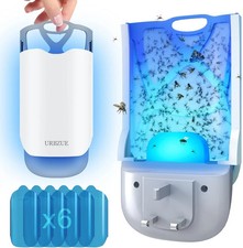 Fly Catcher Indoor, Fruit Fly Trap for Indoors, (1 Device + 6 Refills) Gnat Trap