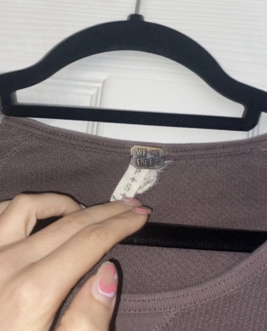 We The Free Hyperactive HippieCuff Thermal Top Small Rare image 5