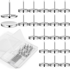 Magnetic Push Pins, 30 Sets Magnet Thumbtack for Wall Bulletin Board Strong Deco