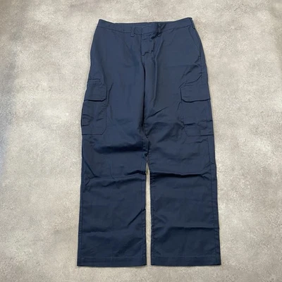 Pantalon cargo homme 34" vintage vêtements de travail coupe décontractée jamb... - Photo 1/4