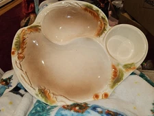 Vintage 1959 Sunkist Van Nuys Art Deco Pottery S-215