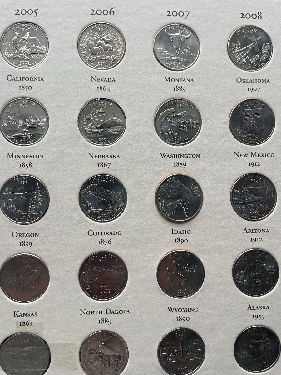 25+ US 50 State Set Quarters 1999-2008 for sale | Updated Oct 2026