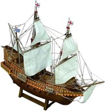 Woody Joe 1/50 Golden Hind Wooden Model construction Kit (Ship)