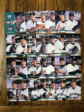 2002 Keebler SEATTLE MARINERS Complete Team Set Of 28 With ICHIRO SUZUKI HOF