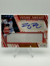2019 Elite Extra Edition Future Threads Bryson Brigman #FTS-BY Patch Auto #1 /99